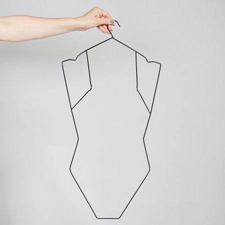 Percha con busto